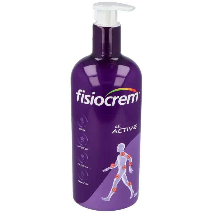 Fisiocrem Gel Active Formato Ahorro, 600 Ml - 1