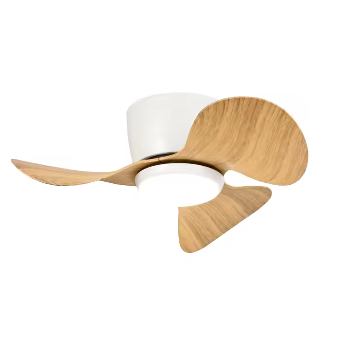 VENTILADOR MONTY BLANCO-MADERA Ø65 - 1