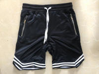 Shorts De Running Para Hombre Con Bolsillo Cremallera Y Cordón Transpirables Secado Rápido Cómodos Talla True Color Alineado - details 8
