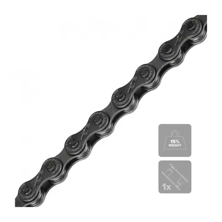 TAYA Cadena 1V 1/8 EL-410 EVO LIGHT Negro TAYA Cadena 1V 1/8 EL-410 EVO LIGHT Negro Taya   de ciclismo para bicicleta - 1