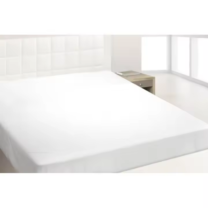 Burrito Blanco Sábanas Bajeras Ajustables de Algodón A8: Suavidad y Calidad para tu Descanso. - 1
