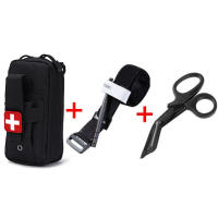 Kit De Primeros Auxilios Con Tourniquet Rescate Médico EDC Mochila Gasa Tijeras Molle Herramienta De Sobrevivencia Para Camping Y Senderismo - details 4