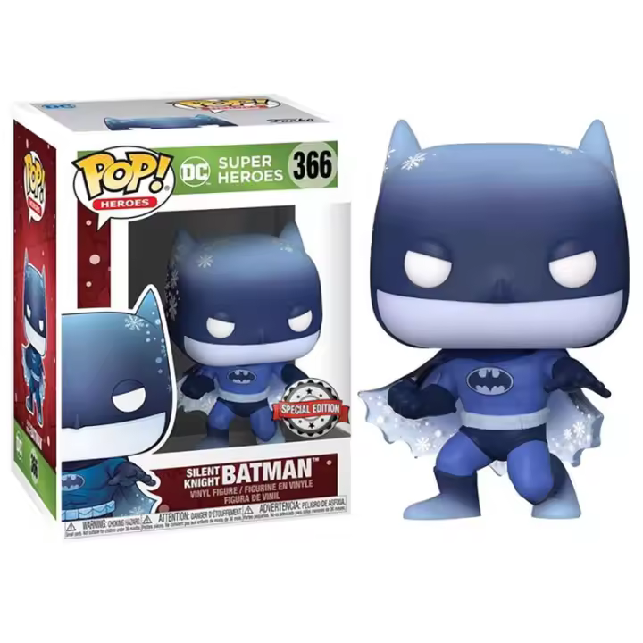 Funko Pop! DC Holiday - Caballero Silencioso Batman EXCLUSIVO, 51673, Nº366 - 1