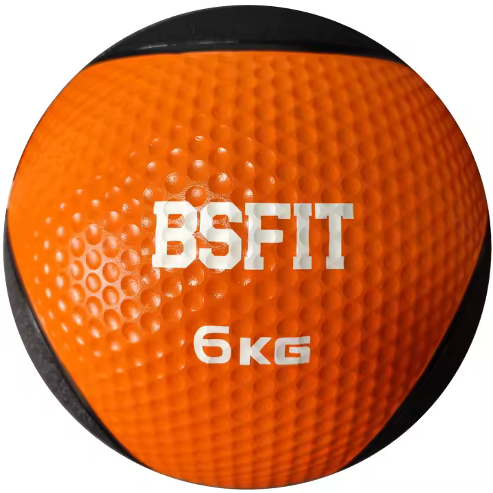 BSFIT Balón Medicinal de caucho Pro – de 1 kg a 10 kg Pelota con rebote Balón Antideslizante - 1