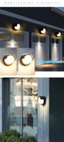 Lámpara De Pared LED Impermeable IP66 6W 12W Con Sensor De Movimiento Radar Para Interior Y Exterior Iluminación Decorativa Para Pasillo Farol De Puerta - details 5