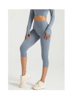 Pantalones deportivos de tres puntos color melocotón, medias deportivas elásticas de cintura alta para levantamiento de cadera, yoga, melocotón y cadera - details 11