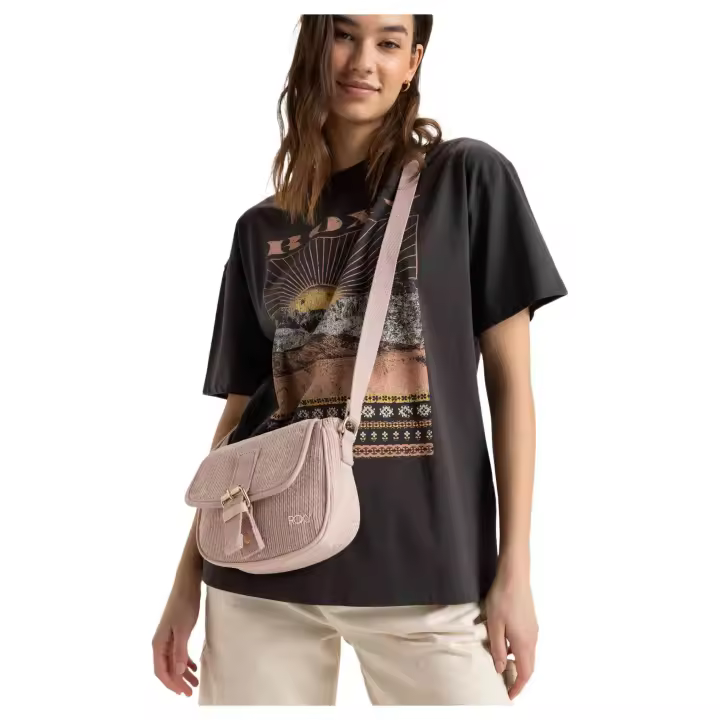 Bandolera Roxy Feeling Good para mujer en color rosa - 1