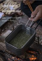 Caja De Almuerzo Calentada Portátil Campingmoon De Aluminio Duro Para Camping Y Picnics Cocina Al Aire Libre - details 12