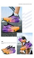 Zapatillas De Tenis Para Mujer Transpirables De Malla Con Tablero De Carbono Zapatillas De Correr Al Aire Libre Con Suela De Goma Cómodas Para Ejercicio - details 7