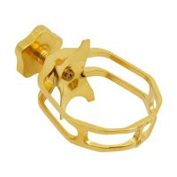 Kit De Abrazadera Para Boquilla De Saxofón Alto Metálico Con Tapa Protectora Accesorios Para Instrumentos De Viento SLADE - details 4