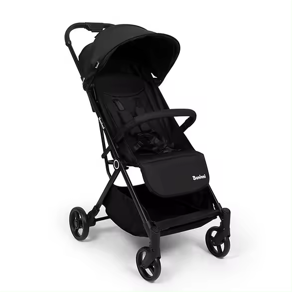 Carrinho de passeio auto-dobrável Cero Black Baninni - 1