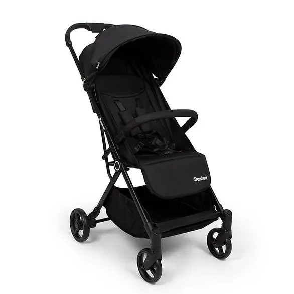 Carrinho de passeio auto-dobrável Cero Black Baninni - 1