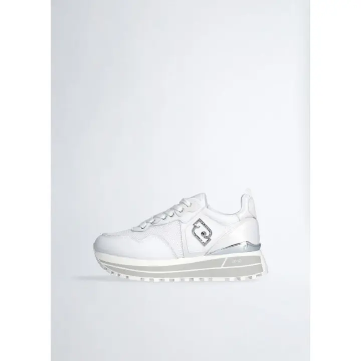 ZAPATIBLE MUJER SNEAKER LIUJO ART MAXI WONDER CALF COLOR BLANCO - 1