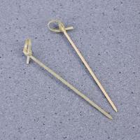 100pcs Palillos De Bambú Desechables Para Cócteles Forks De Fruta Barbecue Decoración De Fiesta Herramienta De Barra Eco-amigable Tamaño 9x0.3x0.3cm - details 24
