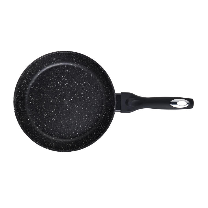 San Ignacio Sartén Alta de Aluminio forjado Granito 28cm Gris 1 ud