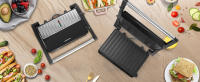 Aigostar Sandwicheras y Panini, Parrilla Eléctrica, Grill (Apertura de 180º, Placas Antiadherentes, 1000W) - details 5
