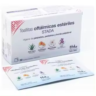 Care+ Toallitas Oftálmicas Estériles, 30 Uds - 1