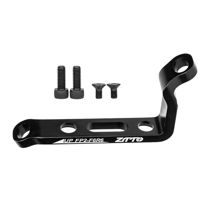 Adaptador De Freno De Disco Para Bicicleta Post Mount a Flat Mount Montaje Delantero Y Trasero Adaptador De Calipero De Freno Calibrador De Bicicleta - 1
