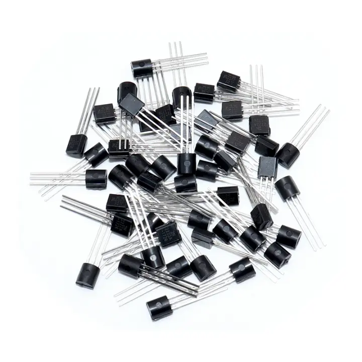 Kit De Transistores 2N2222 TO92 NPN 30v 800MA 50/100PCS Kit Electrónico Para Experimentos Y Reparaciones - 1