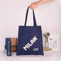 MILAN Bolsa Tote bag colección 430 since 1918, Azul marino - details 0