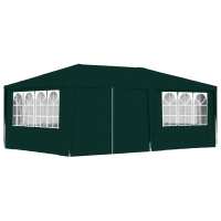 vidaXL Carpa Profesional para Fiestas con Paredes 4x6m Tienda Campamento Color Azul,  Blanco,  Antracita y mas - details 3