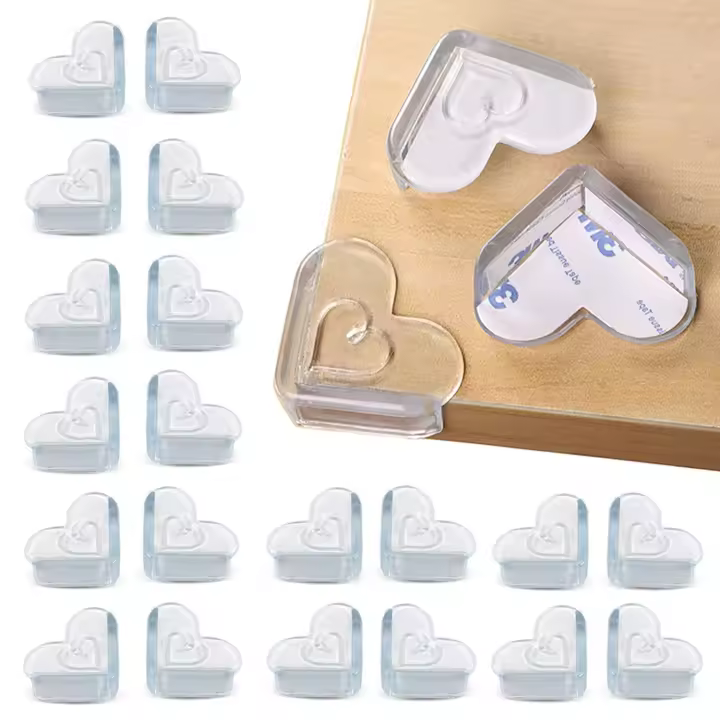 20 protectores y seguridad infantil, bebés, protectores de esquinas para muebles. - 1