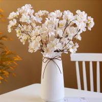 Decoración De Primavera Con Flores De Pêra Artificiales En Seda Para Casamiento Fiesta Interior Jardín Hogar - details 4