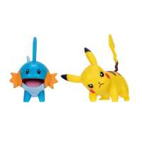 Pack de 2 Figuras Pokémon Battle - Mudkip & Pikachu #4 5cm Raíz MERCHAN-STORE - details 0