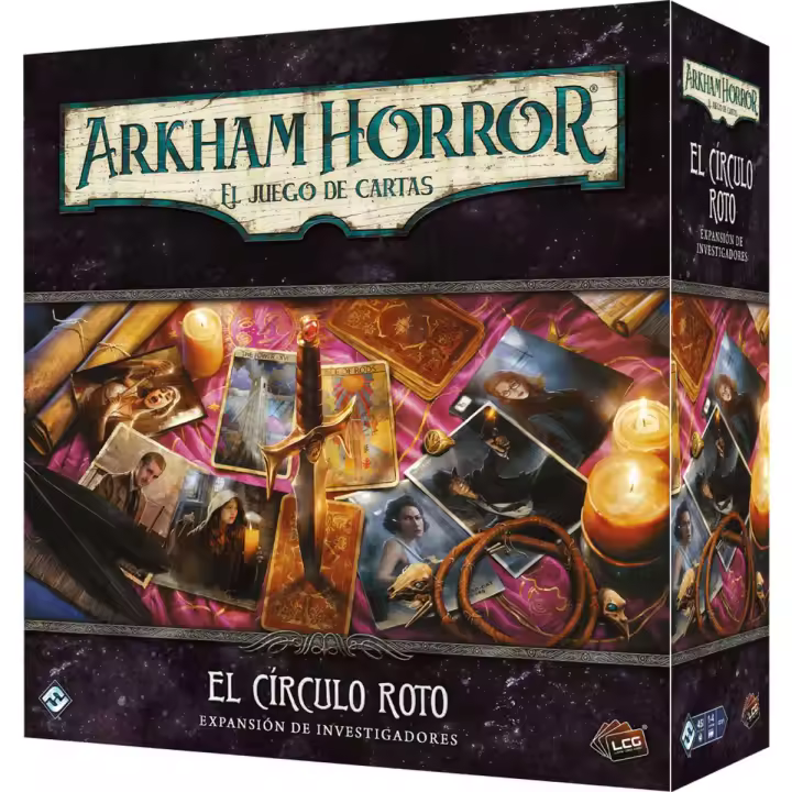 Asmodee - Arkham Horror LCG: El círculo roto exp. investigadores - 1