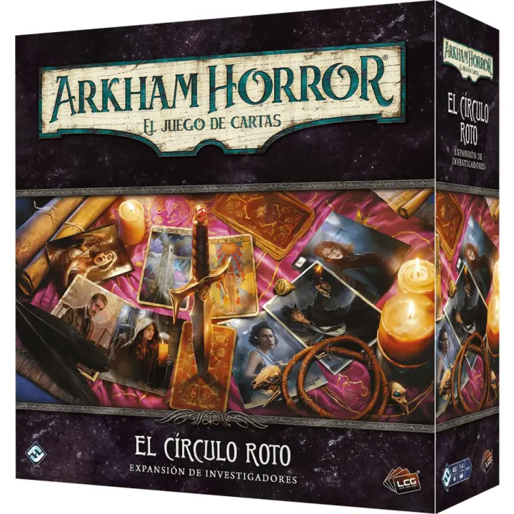 Asmodee - Arkham Horror LCG: El círculo roto exp. investigadores - 1