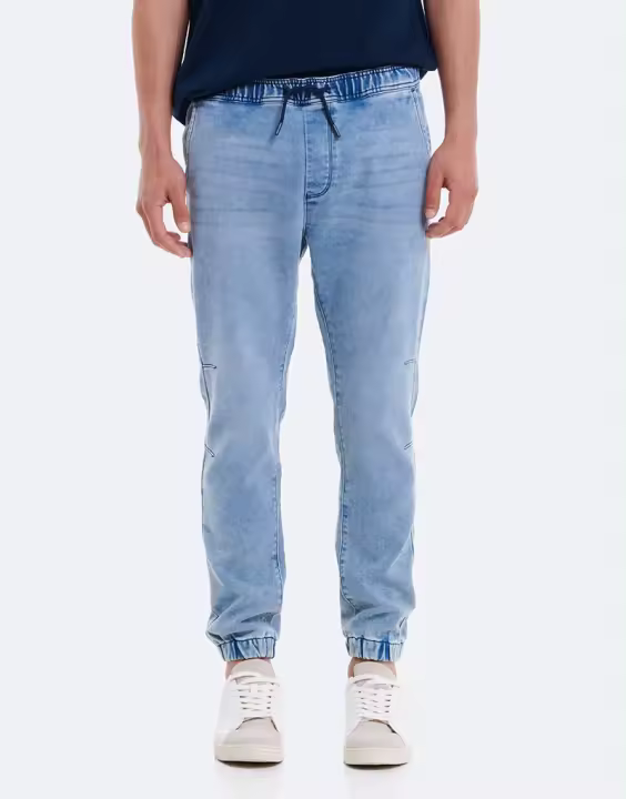PANTALON VAQUERO JOGGER - 1