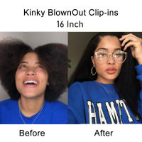 Extensiones De Cabello Humano Clip in Remy Textura Recta Pelo Brazileño 8 Piezas Pack Para Mujeres Negras Tejido Completo - details 1