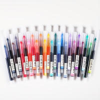 24-Pack De Bolígrafos De Tinta Rápida 0.5mm Puntas Finas Para Oficina Y Escuela Suministros De Papelería Colores Variados Escritura Suave - details 0