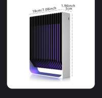 Lampara Eléctrica 2-en-1 Black Knight Asesino De Mosquitos Con Luz Ultravioleta Para El Hogar Atrapa Y Mata Mosquitos Y Avispas Material De Aluminio Potencia 2W - details 18