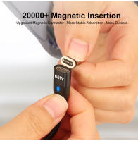 Cable De Datos Magnético PD 60W Carga Rápida USB C a Tipo C Micro Para iPhone Samsung Adaptador USB a Cable De Carga Magnético - details 8