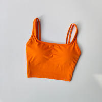 Sudadera Deportiva Para Mujer Con Correa En Hombro Y Espalda Hermosa Absorbedora De Choques Suéter De Yoga Deporte Fitness Running Outerwear Chaleco - details 5