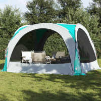 vidaXL Tienda de Fiesta Impermeable Toldo Carpa Refugio de Camping Campaña Color Azul,  Blanco,  Verde y mas - details 2