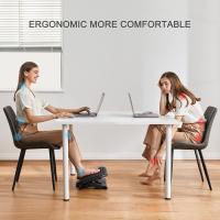 Reposapiés ajustable Debajo del escritorio, reposapiés para Debajo del escritorio en el trabajo con masaje, taburete de pies Debajo del - details 2