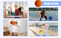 Baloncesto Silencioso 2025 Mejorado Dribble Dream Baloncesto Silencioso Para Interior Material De Esponja No Inflable - details 2