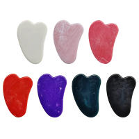 Piedra De Masaje De Cuarzo Rosa Natural Gua Sha Para Rostro Y Cuello Herramienta De Cuidado De La Piel Lifting Y Eliminador De Arrugas - details 0