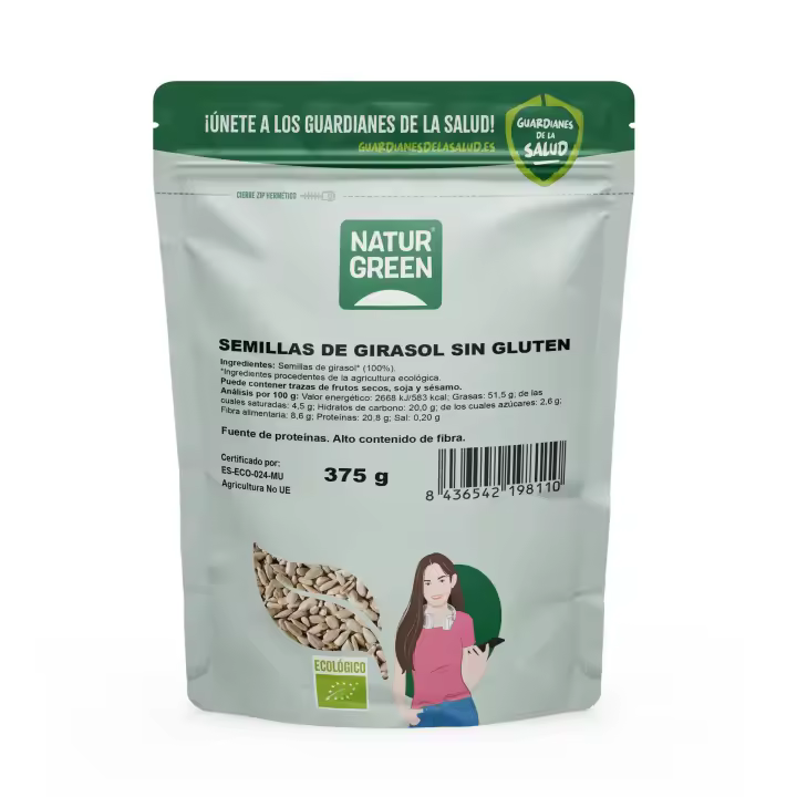 Naturgreen Semillas de Girasol Bio - 1