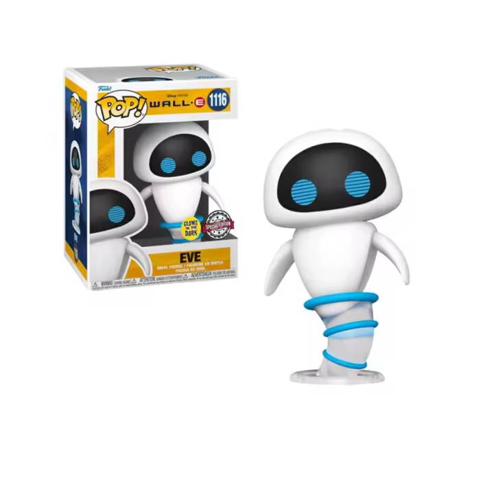Funko Pop Eve Disney Walle Glows Special Edition 1116 - 1