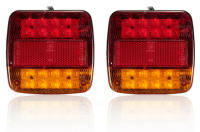 Luces Traseras Impermeables Para Camiones Y Remolques De Coche 12V Con 20 LEDs Luz De Señal Trasera Y Luz De Freno Partes De Luces Traseras - details 5