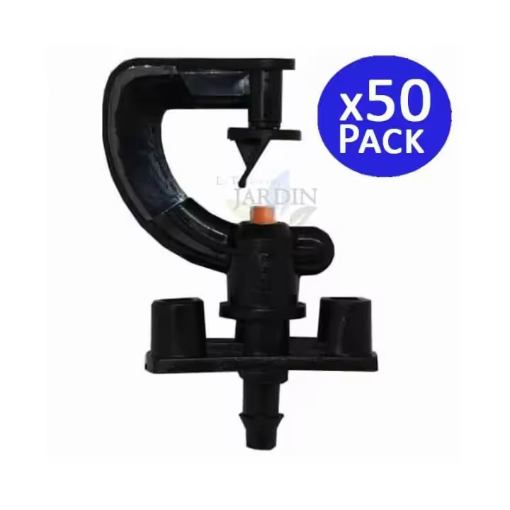Suinga Pack 50 Microaspersores de Riego 180º. Alcance 2-2.5m - 1