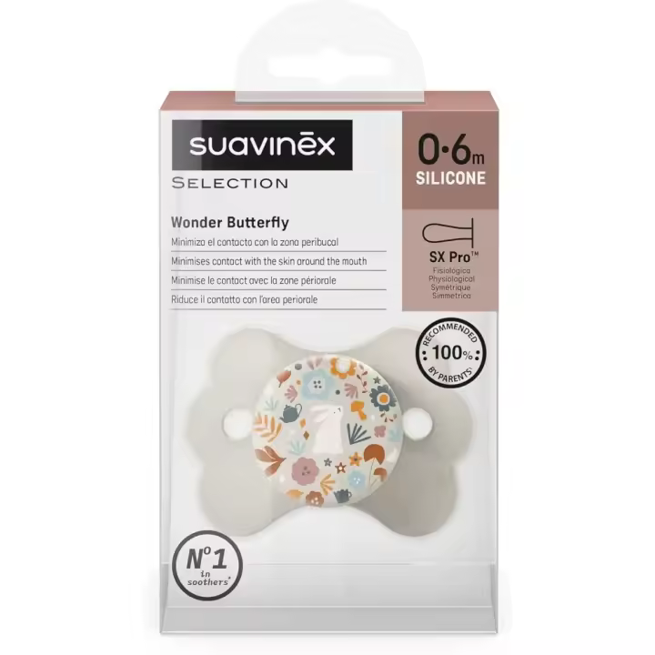 Suavinex Chupete Wonder Butterfly 0-6 Meses - 1
