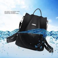Nueva Mochila Multifuncional Para Mujeres Casual De Nylon Color Sólido Escuela Bolso De Viaje Con Correa Desmontable Para Niñas - details 6