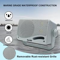 Parlantes Pasivos Exteriores Herdio 3.5' 2PCS Impermeables Con Montaje En Pared 200W 3 Modos De Sonido Superiores Para Camping Y Uso En ATV Tractor Camión UTV - details 1