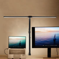 Lámpara De Escritorio LED Doble Cabeza 24W Con Control Remoto Y 5 Niveles De Brillo 5 Modos De Iluminación JGT Moderna Para EU/US/UK - details 11