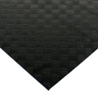 Suelo de Goma Checker Negro - Antideslizante, Resistente al Agua - Fácil de Instalar - Ideal para Entornos Industriales e Interiores Thayba - details 2