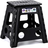 Taburete Plegable de plástico , Taburete Plegable para Cocina, Taburete Plegable Antideslizante para Adultos, Taburete de escalón de plástico [colores se envia aleatorio] - details 3
